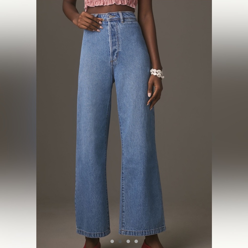 ROLLA'S Blue Wide Leg Jeans